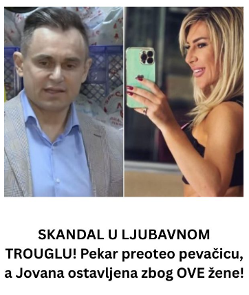 SKANDAL U LJUBAVNOM TROUGLU! Pekar preoteo pevačicu, a Jovana Jeremić ostavljena zbog OVE žene! (FOTO)