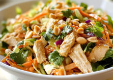 Snaga u svakom zalogaju: Pileća salata s kikirikijem