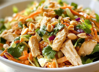 Snaga u svakom zalogaju: Pileća salata s kikirikijem Snaga u svakom zalogaju: Pileća salata s kikirikijem