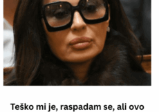 Teško mi je, raspadam se, ali ovo moram da podelim sa vama: Ceca se zavijena u crn0 oglasila hitnim saopštenjem