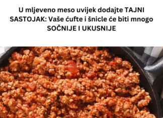 U mljeveno meso uvijek dodajte TAJNI SASTOJAK: Vaše ćufte i šnicle će biti mnogo SOČNIJE I UKUSNIJE U mljeveno meso uvijek dodajte TAJNI SASTOJAK: Vaše ćufte i šnicle će biti mnogo SOČNIJE I UKUSNIJE