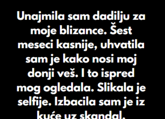“Unajmila sam dadilju za moje blizance…” “Unajmila sam dadilju za moje blizance…”