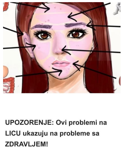 UPOZORENJE: Ovi problemi na LICU ukazuju na probleme sa ZDRAVLJEM!