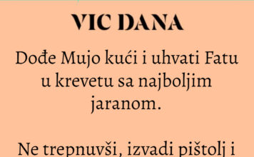 VIC: Mujo uhvatio Fatu s najboljim jaranom VIC: Mujo uhvatio Fatu s najboljim jaranom