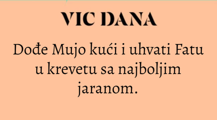 VIC: Mujo uhvatio Fatu s najboljim jaranom VIC: Mujo uhvatio Fatu s najboljim jaranom