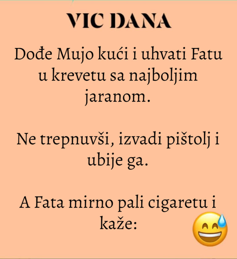 VIC: Mujo uhvatio Fatu s najboljim jaranom