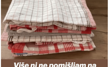 Više ni ne pomišljam na kuhanje kuhinjskih krpa: Kuharica u školi mi je predložila ovaj trik – ako ne probate, nećete vjerovati! Više ni ne pomišljam na kuhanje kuhinjskih krpa: Kuharica u školi mi je predložila ovaj trik – ako ne probate, nećete vjerovati!