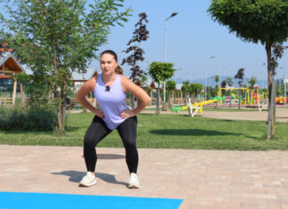 Brzi fit sa Arijanom Ferizović: Oblikujte gluteus i ojačate donja leđa Brzi fit sa Arijanom Ferizović: Oblikujte gluteus i ojačate donja leđa