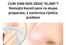CURI VAM NOS ZBOG “KLIME”? Nemojte bacati pare na skupe preparate, 1 namirnica riješiće problem CURI VAM NOS ZBOG “KLIME”? Nemojte bacati pare na skupe preparate, 1 namirnica riješiće problem