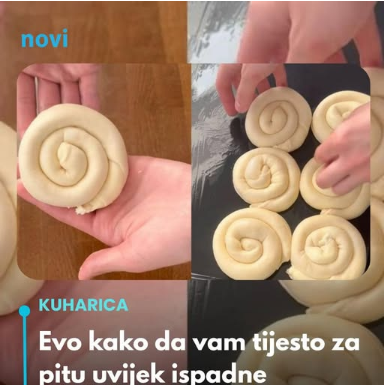 Evo kako da vam tijesto za pitu uvijek ispadne savršeno Evo kako da vam tijesto za pitu uvijek ispadne savršeno