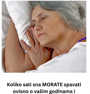 Koliko sati sna MORATE spavati ovisno o vašim godinama i bolestima koje nedostatak sna uzrokuje: Zapamtite OVO! Koliko sati sna MORATE spavati ovisno o vašim godinama i bolestima koje nedostatak sna uzrokuje: Zapamtite OVO!