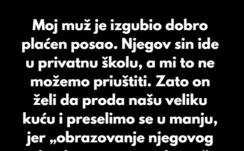 „Odbijam da izgubim svoj dom samo da bi moj pastorko mogao nastaviti školovanje“ „Odbijam da izgubim svoj dom samo da bi moj pastorko mogao nastaviti školovanje“