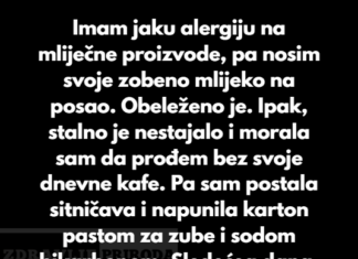 Odbila sam da mi kradu hranu na poslu, ali mislim da sam prešla granicu Odbila sam da mi kradu hranu na poslu, ali mislim da sam prešla granicu
