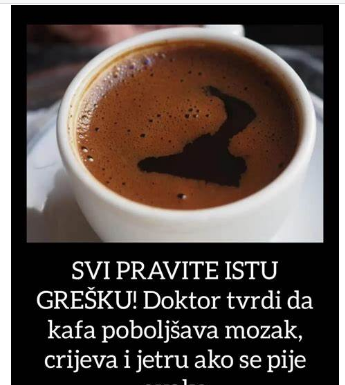 SVI PRAVITE ISTU GREŠKU! Doktor tvrdi da kafa poboljšava mozak, crijeva i jetru ako se pije ovako SVI PRAVITE ISTU GREŠKU! Doktor tvrdi da kafa poboljšava mozak, crijeva i jetru ako se pije ovako