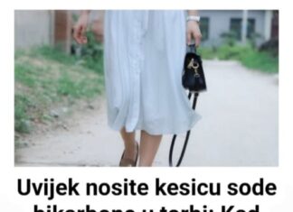 Uvijek nosite kesicu sode bikarbone u torbi: Kad čujete razlog, bićete oduševljeni Uvijek nosite kesicu sode bikarbone u torbi: Kad čujete razlog, bićete oduševljeni