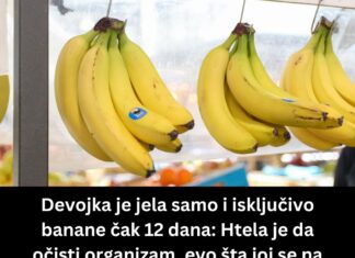 Devojka je jela samo i isključivo banane čak 12 dana: Htela je da očisti organizam, evo šta joj se na kraju desilo Devojka je jela samo i isključivo banane čak 12 dana: Htela je da očisti organizam, evo šta joj se na kraju desilo