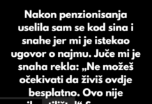 Izbačena sam iz sinove kuće — ali sam okrenula stvari u svoju korist. Izbačena sam iz sinove kuće — ali sam okrenula stvari u svoju korist.