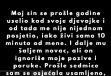 Moj sin je prestao da razgovara sa mnom otkako se uselio kod svoje djevojke — sada mi čak prijeti. Moj sin je prestao da razgovara sa mnom otkako se uselio kod svoje djevojke — sada mi čak prijeti.