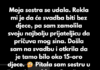 Moja sestra je odbila da moj sin prisustvuje njenoj svadbi zbog njegovih fizičkih osobina. Moja sestra je odbila da moj sin prisustvuje njenoj svadbi zbog njegovih fizičkih osobina.