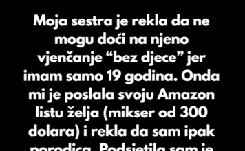 Moja sestra mi je zabranila da dođem na njeno vjenčanje, pa sam isplanirala savršenu osvetu. Moja sestra mi je zabranila da dođem na njeno vjenčanje, pa sam isplanirala savršenu osvetu.
