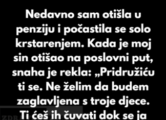 Moja snaha je htjela da iskoristi moje penzionersko krstarenje kao uslugu čuvanja djece — ali sam joj priuštila lekciju iz realnosti. Moja snaha je htjela da iskoristi moje penzionersko krstarenje kao uslugu čuvanja djece — ali sam joj priuštila lekciju iz realnosti.