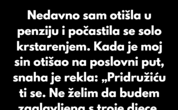 Moja snaha je htjela da iskoristi moje penzionersko krstarenje kao uslugu čuvanja djece — ali sam joj priuštila lekciju iz realnosti. Moja snaha je htjela da iskoristi moje penzionersko krstarenje kao uslugu čuvanja djece — ali sam joj priuštila lekciju iz realnosti.
