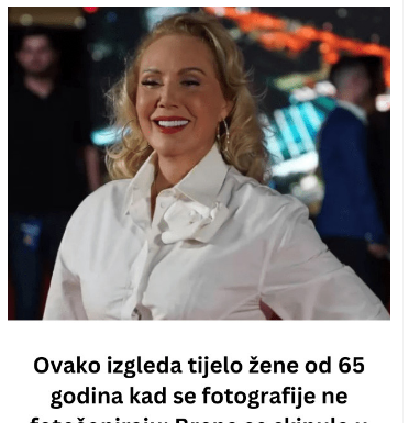 Ovako izgleda tijelo žene od 65 godina kad se fotografije ne fotošopiraju: Brena se skinula u kupaći Ovako izgleda tijelo žene od 65 godina kad se fotografije ne fotošopiraju: Brena se skinula u kupaći