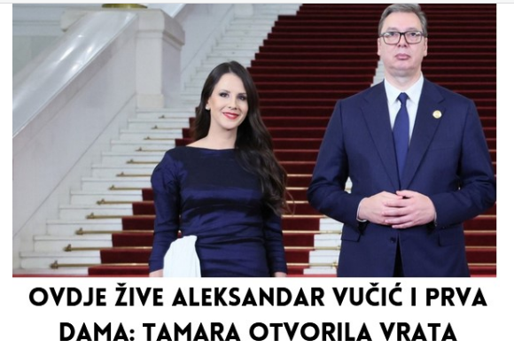Ovdje žive ALEKSANDAR VUČIĆ I PRVA DAMA: Tamara otvorila vrata porodičnog doma, jeste li očekivali ovako nešto?! (FOTO) Ovdje žive ALEKSANDAR VUČIĆ I PRVA DAMA: Tamara otvorila vrata porodičnog doma, jeste li očekivali ovako nešto?! (FOTO)
