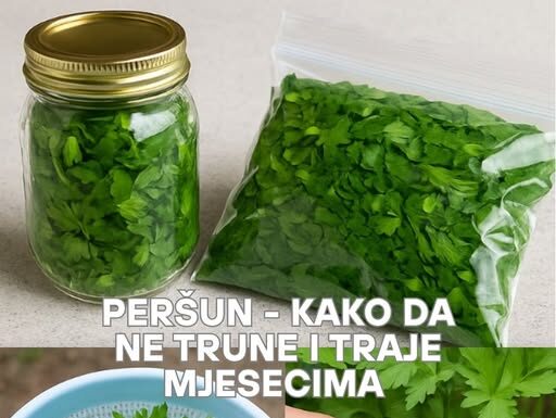 PERŠUN – Tajna kuhara kako da traje mjesecima: Više ne trune PERŠUN – Tajna kuhara kako da traje mjesecima: Više ne trune