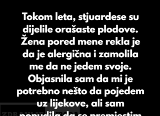 Pokušala sam pomoći tokom leta — i sve je pošlo užasno po zlu Pokušala sam pomoći tokom leta — i sve je pošlo užasno po zlu