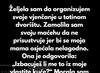 Rekla sam svojoj maćehi da ne dolazi na moje vjenčanje, a ono što je uradila na veliki dan me šokiralo. Rekla sam svojoj maćehi da ne dolazi na moje vjenčanje, a ono što je uradila na veliki dan me šokiralo.