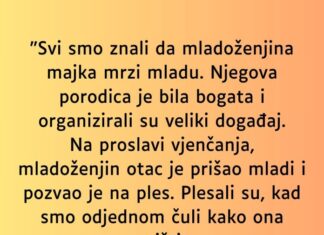 “Svi smo znali da mladoženjina majka mrzi mladu…” “Svi smo znali da mladoženjina majka mrzi mladu…”