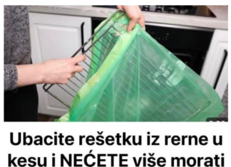 Ubacite Rešetku iz Rerne u Kesu i Nećete Više Morati da je Ribate Ubacite Rešetku iz Rerne u Kesu i Nećete Više Morati da je Ribate