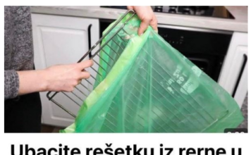 Ubacite Rešetku iz Rerne u Kesu i Nećete Više Morati da je Ribate Ubacite Rešetku iz Rerne u Kesu i Nećete Više Morati da je Ribate