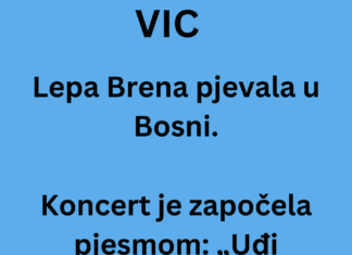 VIC DANA: Koncert Lepe Brene VIC DANA: Koncert Lepe Brene