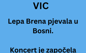 VIC DANA: Koncert Lepe Brene VIC DANA: Koncert Lepe Brene
