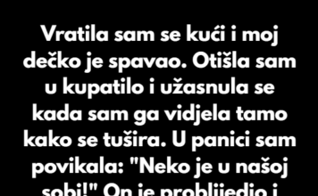 Vratila sam se kući i moj dečko je spavao… Vratila sam se kući i moj dečko je spavao…