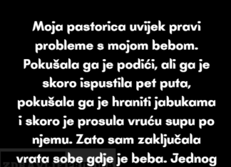 Zabranila sam pastorici ulazak u naš dom, sigurnost moje bebe mi je prioritet Zabranila sam pastorici ulazak u naš dom, sigurnost moje bebe mi je prioritet