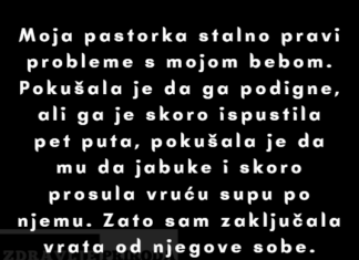 Zabranila sam pastorki ulazak u našu kuću, sigurnost moje bebe mi je prioritet. Zabranila sam pastorki ulazak u našu kuću, sigurnost moje bebe mi je prioritet.