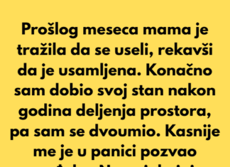 Apsolutno odbijam da dozvolim svojoj majci da se useli nakon što sam otkrio njen pravi motiv. Apsolutno odbijam da dozvolim svojoj majci da se useli nakon što sam otkrio njen pravi motiv.