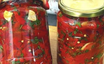 Bez 5O tegli ne čekam zimu…Pečene paprike SA BELIM LUK0M, najukusnija zimnica Bez 5O tegli ne čekam zimu…Pečene paprike SA BELIM LUK0M, najukusnija zimnica