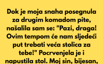 Dala sam bezazlenu primjedbu o težini svoje snahe — sada moja porodica ne želi da razgovara sa mnom Dala sam bezazlenu primjedbu o težini svoje snahe — sada moja porodica ne želi da razgovara sa mnom