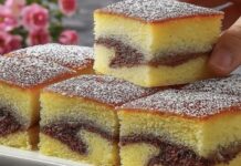 🍰 JEDNOSTAVAN I BRZ KOLAČ ZA SVAKI DAN! 😍 Gotov za 5 minuta – samo umutite i uživajte dok je još topao! 💛