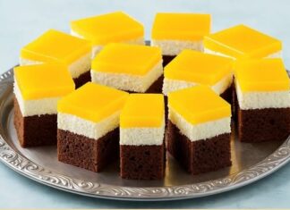 **FANTA TORTA 🍊 – PUFNASTI BISKVIT, UKUSNI KREM I OSVJEŽAVAJUĆI PRELIV**