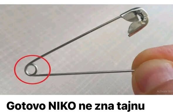 Gotovo NIKO ne zna tajnu sigurnosne igle Vrlo koristan trik koji ćete sigurno cijeniti! Gotovo NIKO ne zna tajnu sigurnosne igle Vrlo koristan trik koji ćete sigurno cijeniti!