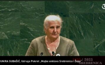 GOVOR MUNIRE SUBAŠIĆ U UN-u OSVIJESTIO JE I NAJTVRĐE: Novinar Ivica Puljić iz New Yorka – “To je žena koja… GOVOR MUNIRE SUBAŠIĆ U UN-u OSVIJESTIO JE I NAJTVRĐE: Novinar Ivica Puljić iz New Yorka – “To je žena koja…