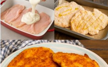 JOŠ PRŽITE PILEĆE ŠNICLE? 🍗✨ isprobajte trik bez jaja i prženja – hrskave, sočne i 10x lakše! 🤩 Savršeno za sve koji paze na ishranu 👇