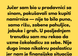 Jučer sam bio u prodavnici sa sinom, pokušavali smo kupiti namirnice… Jučer sam bio u prodavnici sa sinom, pokušavali smo kupiti namirnice…