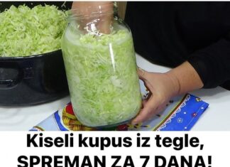 Kiseli kupus iz tegle, spreman za 7 dana! Pun vitamina, prirodni probiiotik i lijek! Kiseli kupus iz tegle, spreman za 7 dana! Pun vitamina, prirodni probiiotik i lijek!