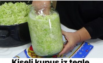 Kiseli kupus iz tegle, spreman za 7 dana! Pun vitamina, prirodni probiiotik i lijek! Kiseli kupus iz tegle, spreman za 7 dana! Pun vitamina, prirodni probiiotik i lijek!
